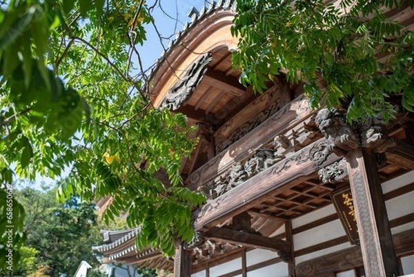 Obraz 秋色の深大寺