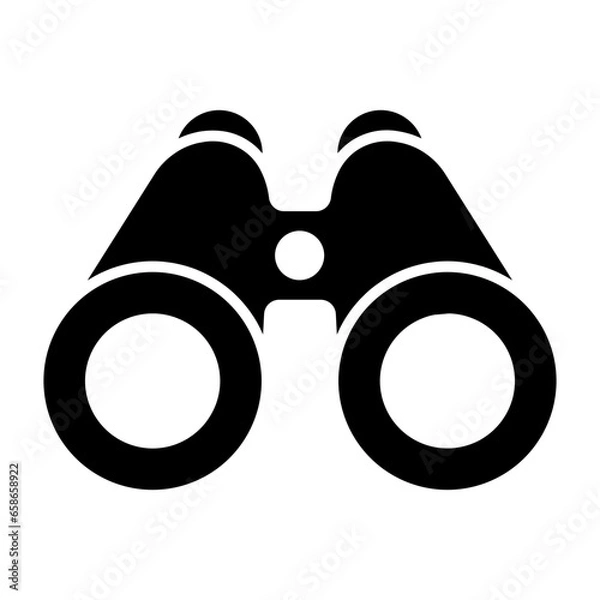 Obraz Binocular Glyph Icon