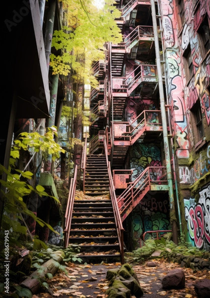 Fototapeta Skyscraper Lost Place