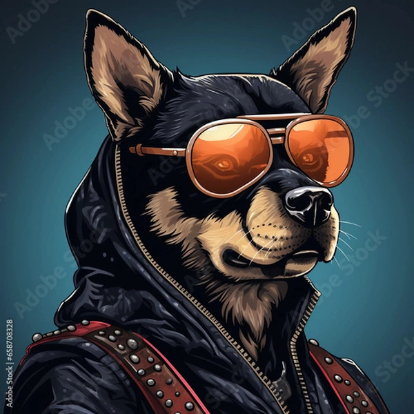 Obraz cat with a mask