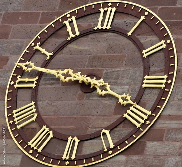 Fototapeta horloge 
