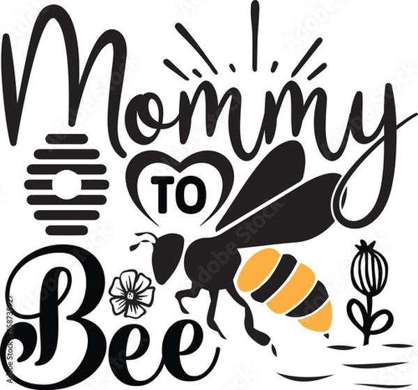 Fototapeta Bee SVG Designs