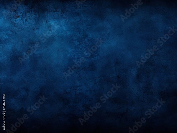 Obraz Dark blue grunge background