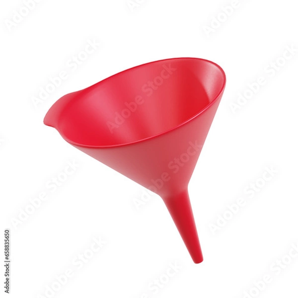 Fototapeta Funnel 3D Icon