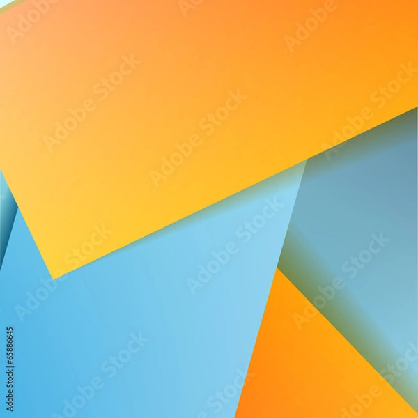 Fototapeta Background with blue paper