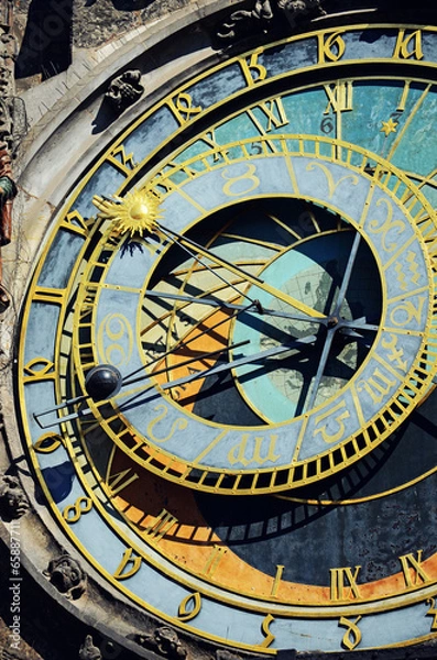 Obraz Astronomical clock, Prague