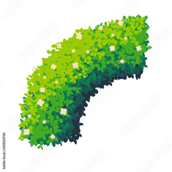 Obraz Cute rainbow bush