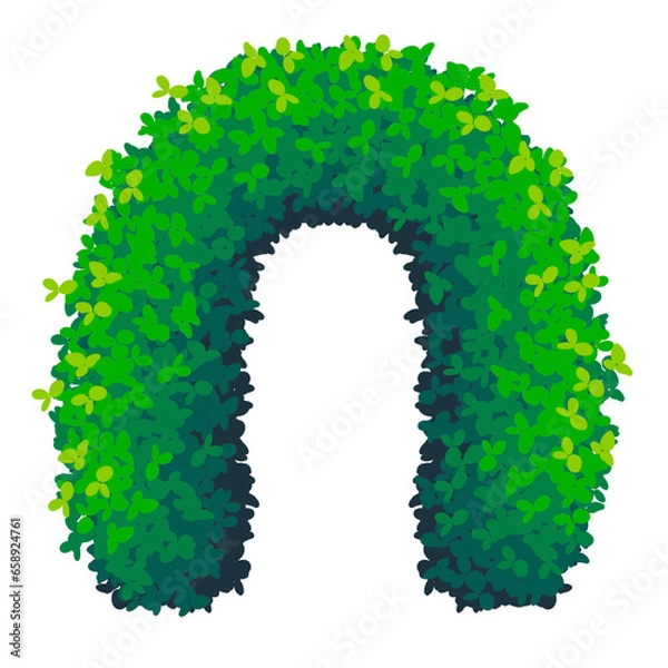 Obraz Cute rainbow bush