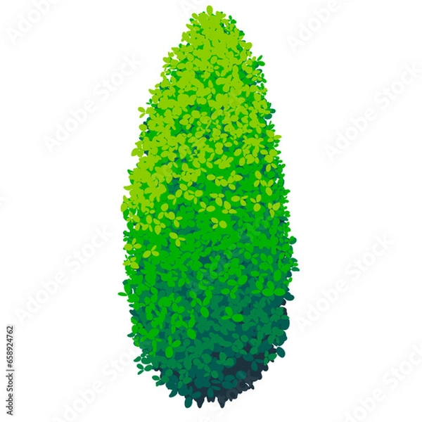 Obraz Cute rainbow bush