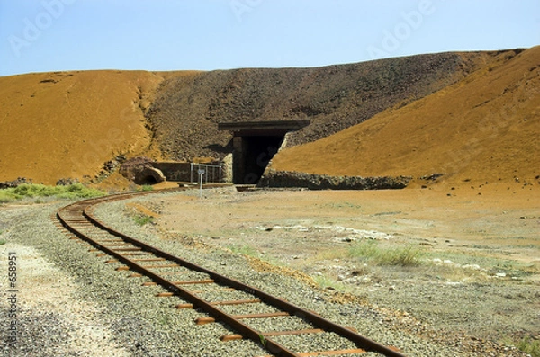 Obraz mining railway