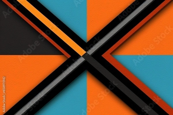 Fototapeta colorful bright neon light lines pattern background wallpaper
