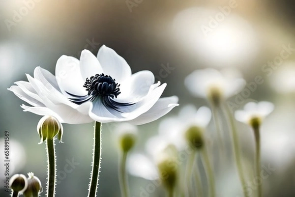 Obraz white spring flowers