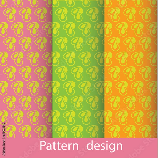 Fototapeta Seamless pattern design