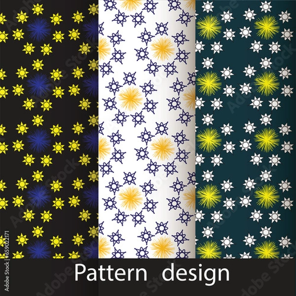 Obraz Seamless pattern design
