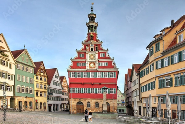 Obraz Rathaus in Esslingen am Neckar, near Stuttgart, Germany