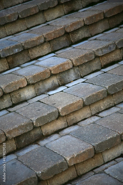 Fototapeta Paver Steps