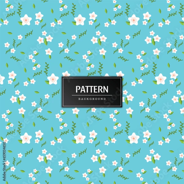 Obraz Floral pattern background design
