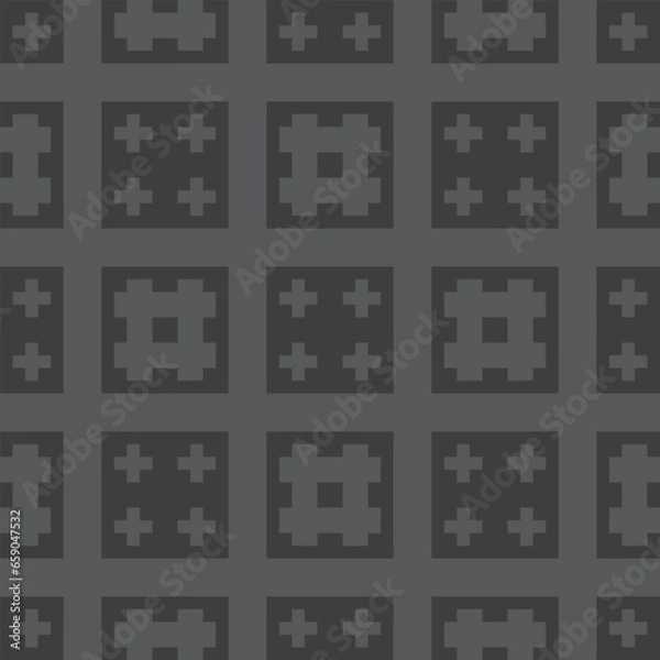 Obraz pixel seamless abstract pattern