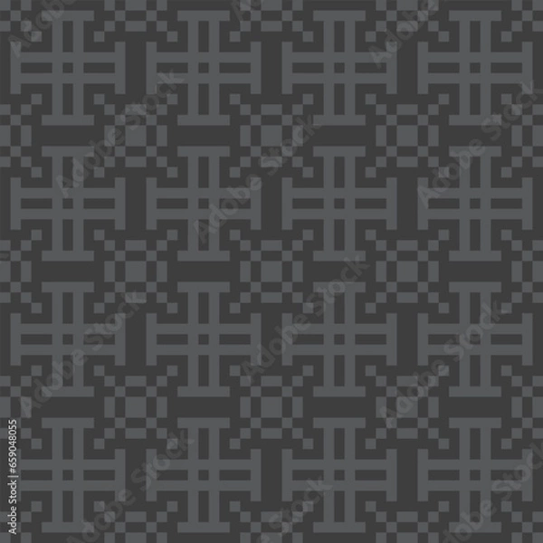 Obraz pixel seamless abstract pattern