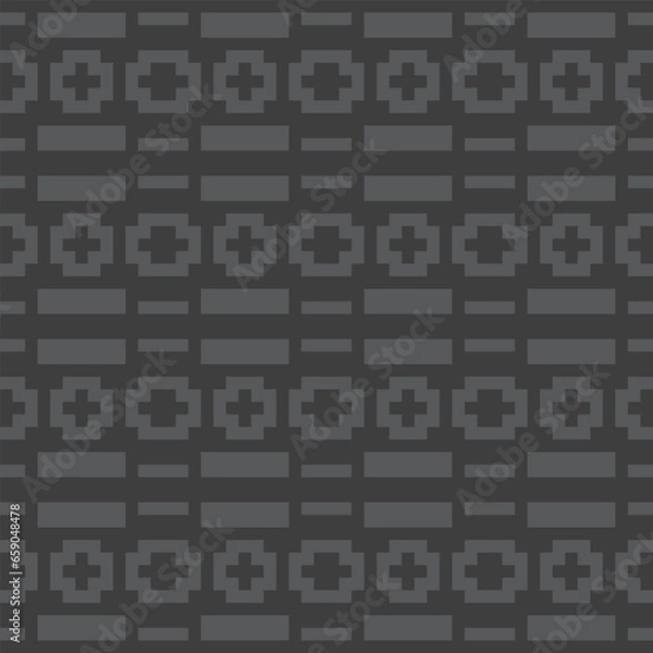 Obraz pixel seamless abstract pattern