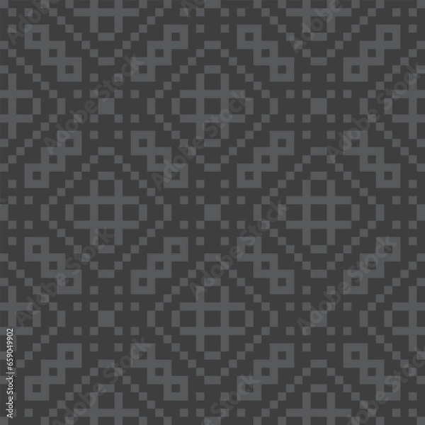 Obraz pixel seamless abstract pattern
