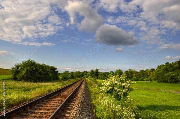 Fototapeta railway