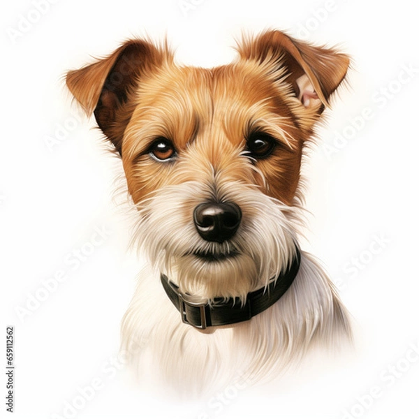Obraz terrier portrait