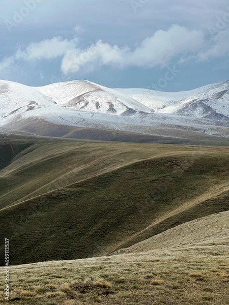 Obraz landscape with sky and clouds