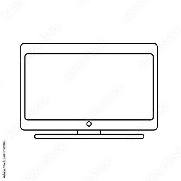 Fototapeta Television icon design.