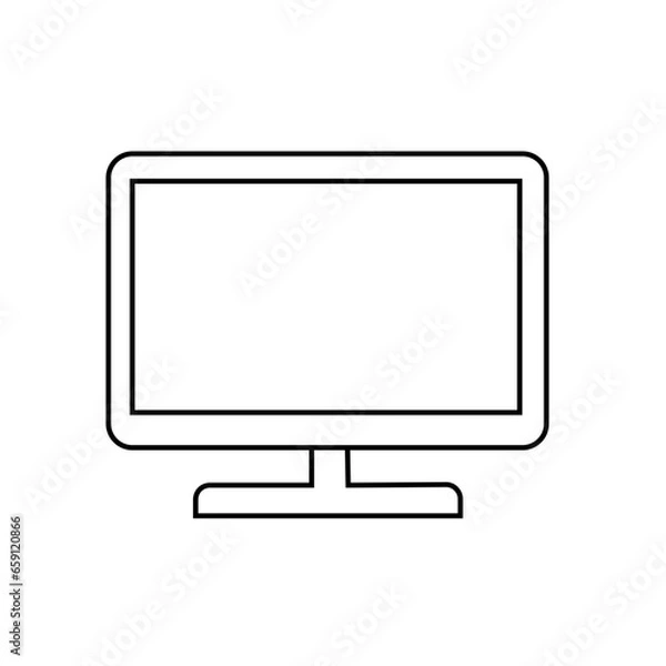 Fototapeta Television icon design.