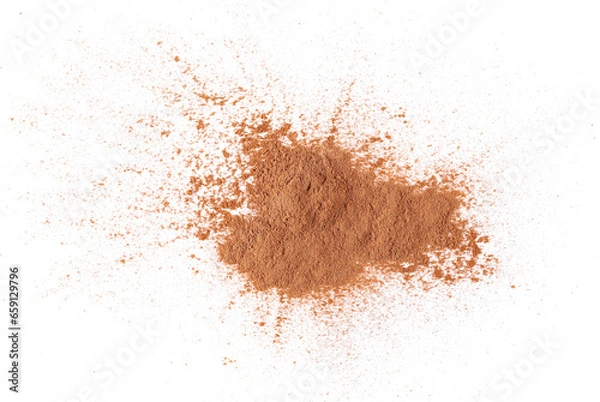 Obraz Cinnamon isolated on white background