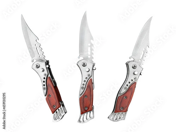 Fototapeta Pocket knife Transparent background