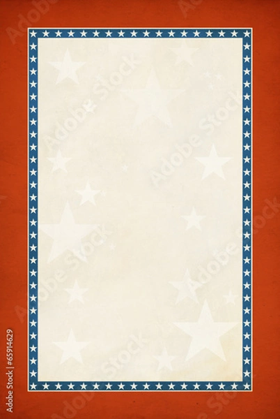 Fototapeta Patriotic background with room for copy space.
