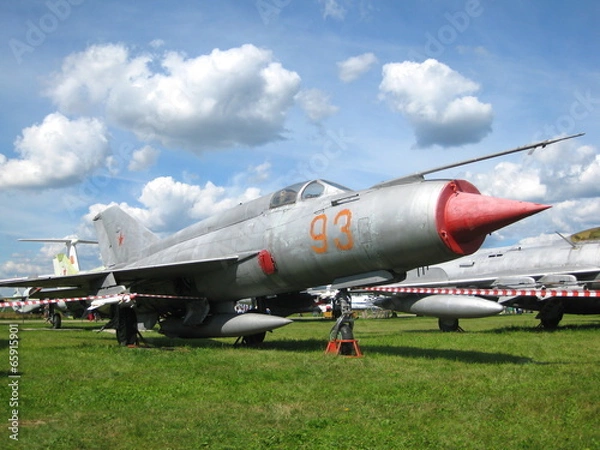 Obraz Самолет МиГ-21 в Монино