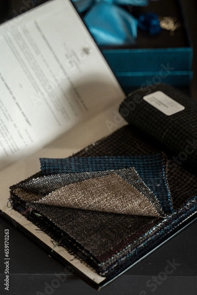 Obraz Fabric swatches