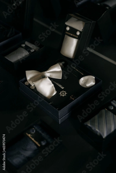 Obraz bow tie and accessories