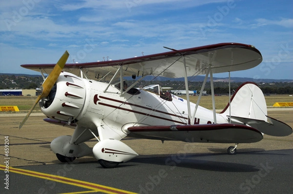 Obraz waco biplane