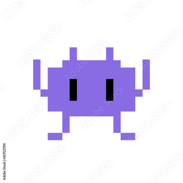 Obraz Digital Monster Emoji