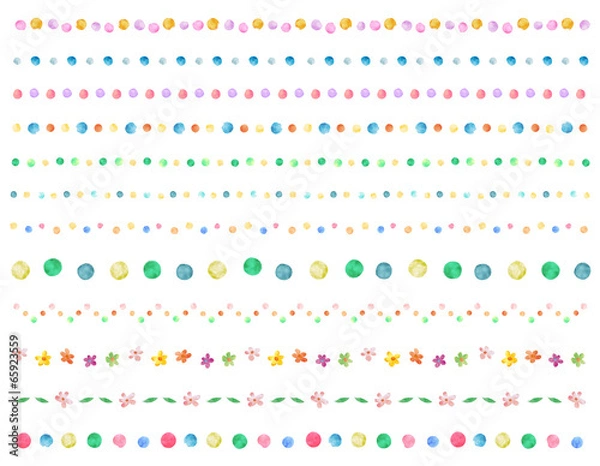 Obraz Śliczny materiał nagłówka