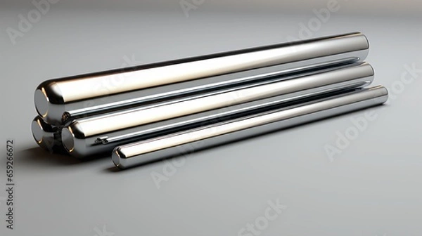 Fototapeta Macro Close-Up: A Versatile Set of Industrial Tools in Metal and Plastic, for Precision Work and Construction Projects, generative AI