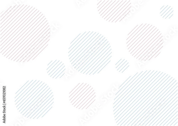 Fototapeta カワフルな円で描いた柔らかい背景のイメージ