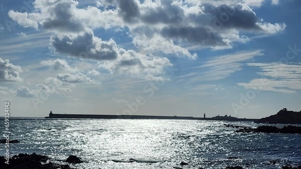 Fototapeta 제주도 바닷가와 해안