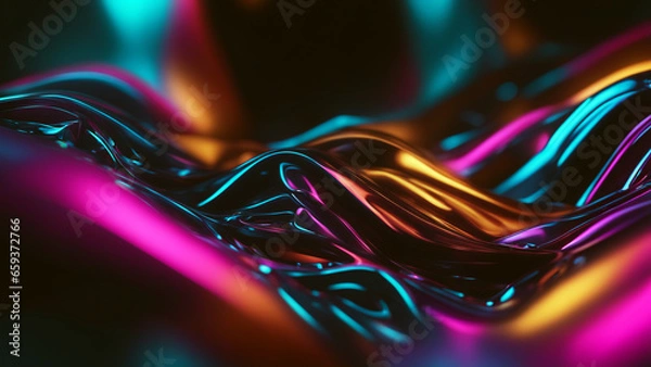 Fototapeta abstract background with lights
