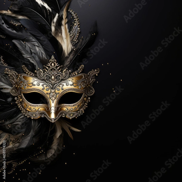 Obraz venetian carnival mask