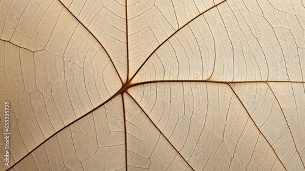 Fototapeta Close up texture leaf structure macro photography, abstract texture