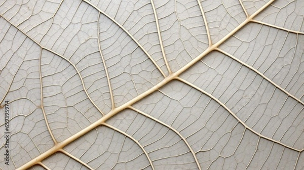 Fototapeta Close up texture leaf structure macro photography, abstract texture