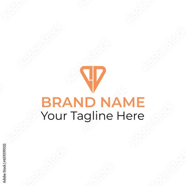 Fototapeta GD Logo Design