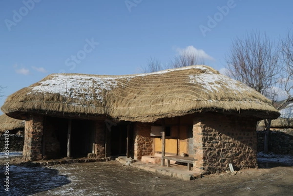 Obraz 낙안읍성 초가집