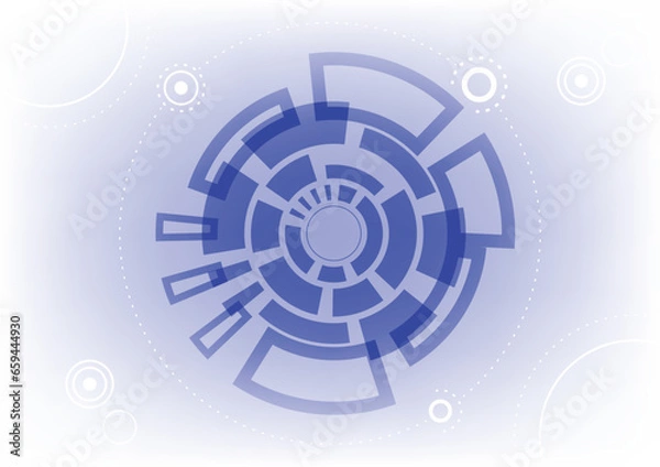 Obraz abstract blue background