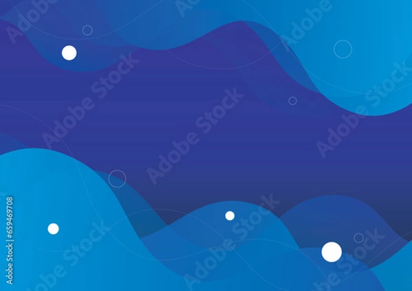 Fototapeta Abstract background with waves